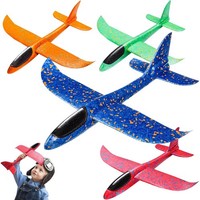 Kinder Styropor Flieger 4 StüCk Wurfgleiter Segelflugzeug Spielzeug FüR Kinde...