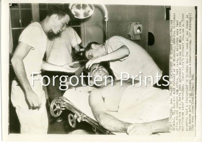 Heirens Lipstick Killer, To Be Questioned In Degnan Case Patched Up After Arrest
