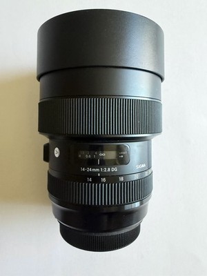 Sigma 14-24mm f/2.8 DG Art Zoom Lens for Canon EF, Auto/Manual