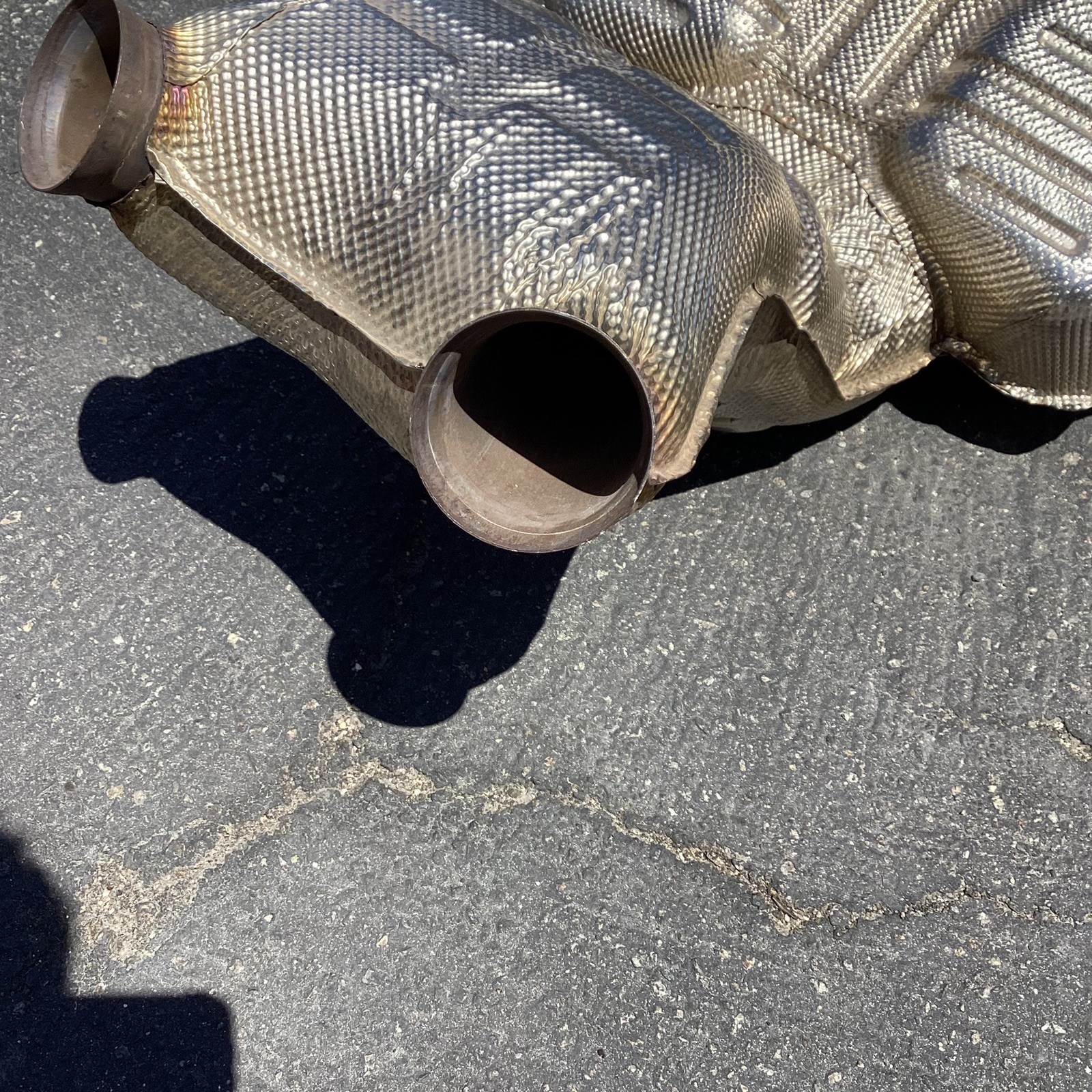 MCLAREN 570S REAR EXHAUST MUFFLER PIPE OEM GENUINE 13HA002CP