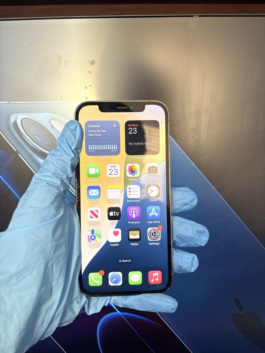 Apple iPhone 12 Pro - 128 GB - Pacific Blue (Unlocked) (CA) for