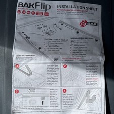 Bakflip Tonneau -cover Mounting Rails Hardware For Toyota Tundra Short Bed Bakflip Tonneau -cover Mounting Rails Hardware For Toyota Tundra Short Bed