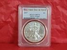 2017 $1 American Silver Eagle PCGS MS70 First Day Of Issue