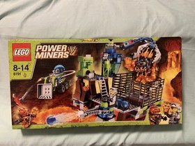 Lego 8191 Power Miners Monster Prison 381 Pieces 8-14 Years New/New