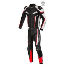 BUSE Mille Motorradanzug f&uuml;r Herren, schwarz-rot, 102002, Gr&ouml;&szlig;e 52