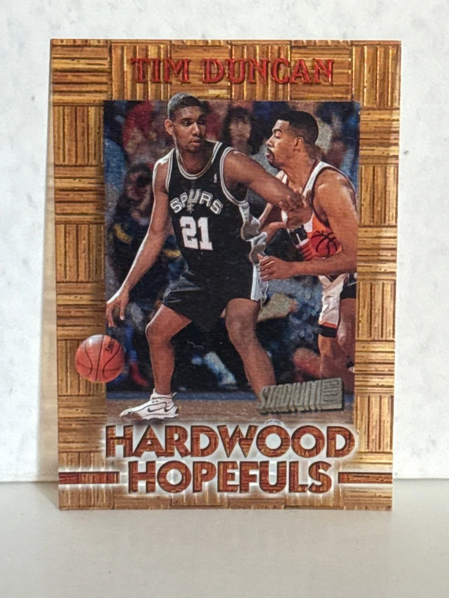 Topps Tim Duncan Basketball Rookie Sports Trading Cards