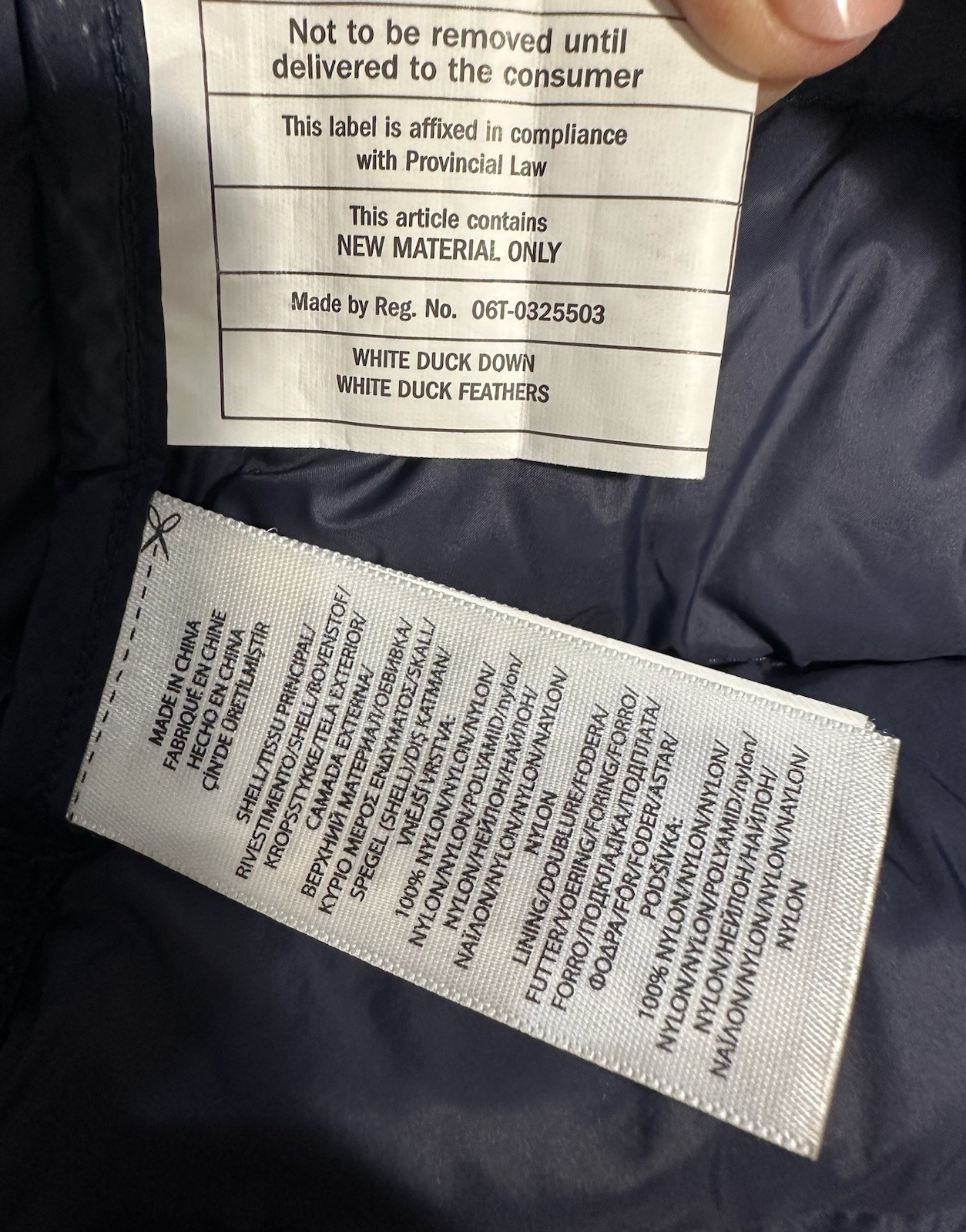 POLO RALPH LAUREN The Colden Packable Puffer Down Men’s Jacket Navy Sz 3XLT 3TGL