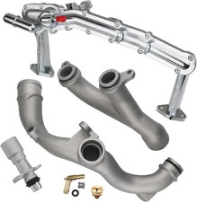 Upgraded Metal Coolant Water Pipe System Kit Compatible with Land Rover Range