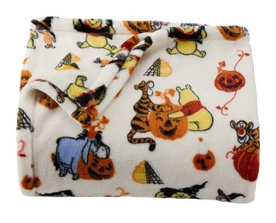 The Big One Plush Throw Blanket Winnie the Pooh Eeyore Tigger