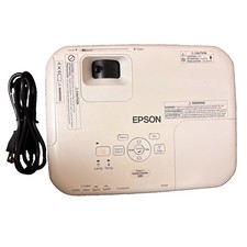 Epson Powerlite Home Cinema 500 Projector w/ Power Cable - TESTED WORKS