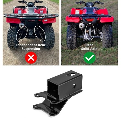 Heavy-Duty steel Rear 2'' Trailer Hitch For Honda Foreman TRX500/TRX520 RSA only