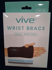 VIVE Wrist Brace Right Hand One Size Fits Most