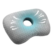 Pillow with Ear Hole for Ear Pain Relief for Side Sleepers Ear Piercing Pillow