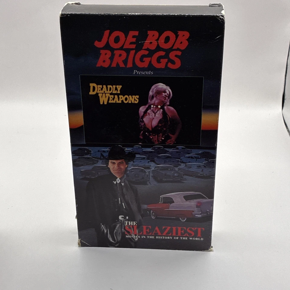 Joe Bob Briggs Lot Of 4 VHS Tapes/Movies The Sleaziest Movies In the World! B27 - Image 4 of 4