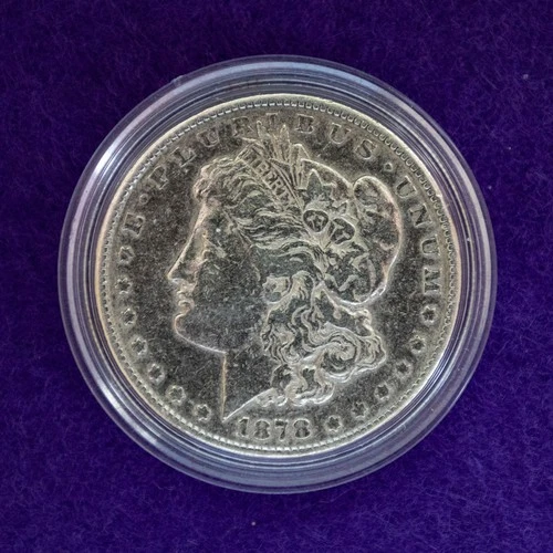 New Listing1878 P Morgan Silver Dollar 90% Silver VF Very Fine Nice One!