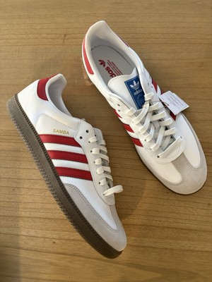 Adidas Samba - Red/white - Sz 13 - IG1025