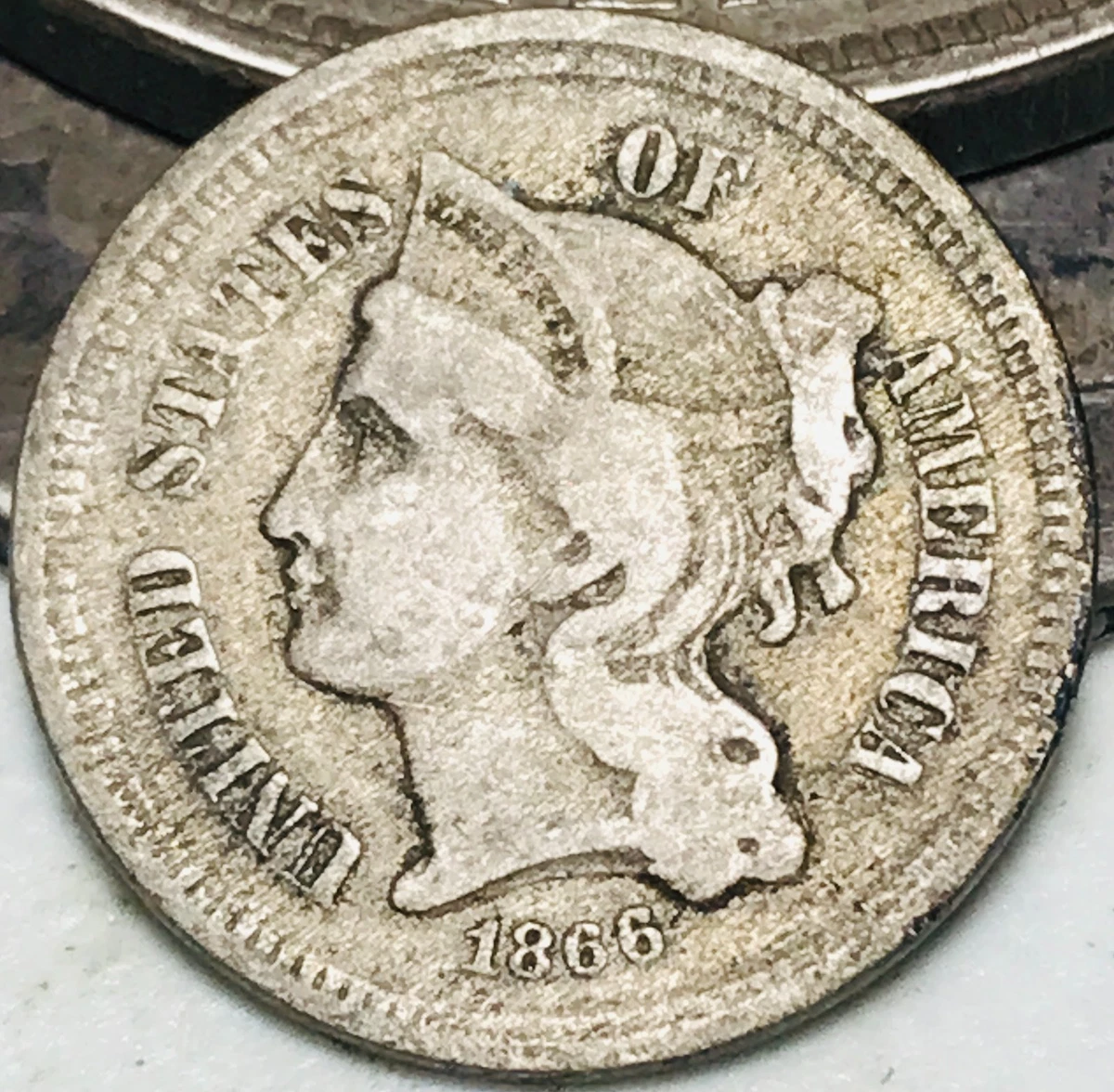 25+ US Three Cent Nickels 1866 for sale | Updated Sep 2026