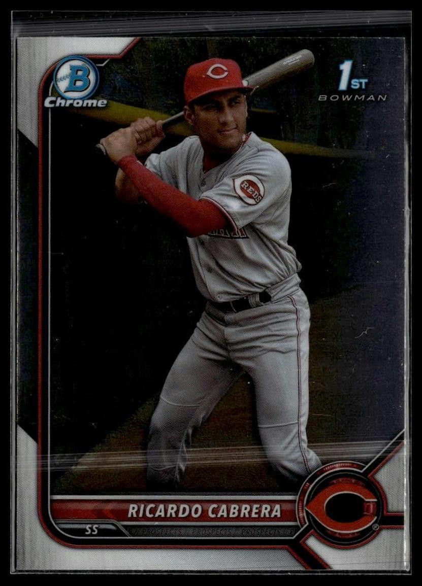 2022 Bowman Chrome #BCP-158 Ricardo Cabrera Prospects 1st Bowman