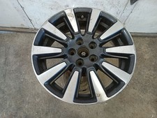 18x7 Alloy Wheel Rim 10 Spoke Silver And Black From 2018 Sienna 13374563