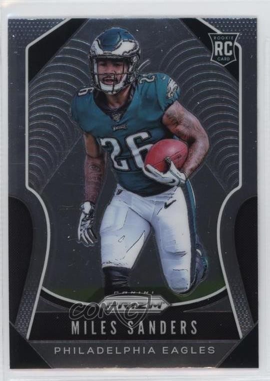 2019 Panini Prizm Rookies Miles Sanders #326 k6j