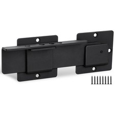 Heavy Duty 9" Flip Gate Latch Lock  4 Padlock Holes  Adjustable for Gates, Fen