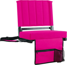 Stadium Seats with Back Support Bleacher Chairs with Back and Cushion Thick Padd