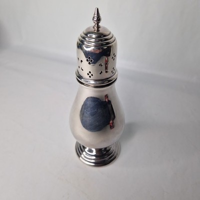 Vintage Zuckerstreuer Streuer Muffineer versilbert Regent Teller G & S Co. 