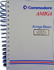 COMMODORE AMIGA -- COMMODORE AMIGA-BASIC (COMMODORE - MANUALE) #3DE
