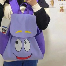Dora Backpack Cartoon School Bag Canvas Daypack w Pencil Case Kids Gift