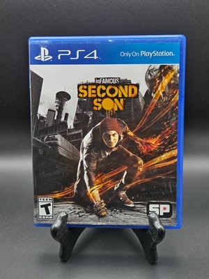 inFAMOUS Second Son - Sony PlayStation 4 PS4 - Great Disc