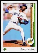 Ramon Martinez, 1989 Upper Deck, #18, Los Angeles Dodgers, RC