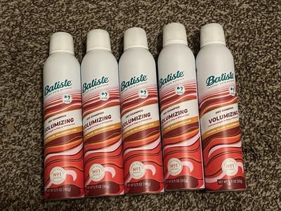 Batiste Volumizing Dry Shampoo 5.71 oz - Refresh Hair & Absorb Oil- 5 pack 