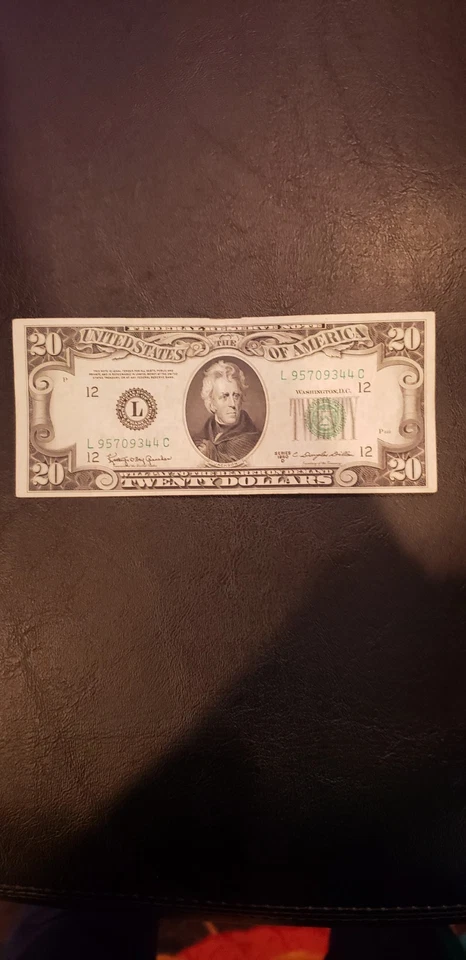 1950  Bill 20dlls - Image 2 of 2