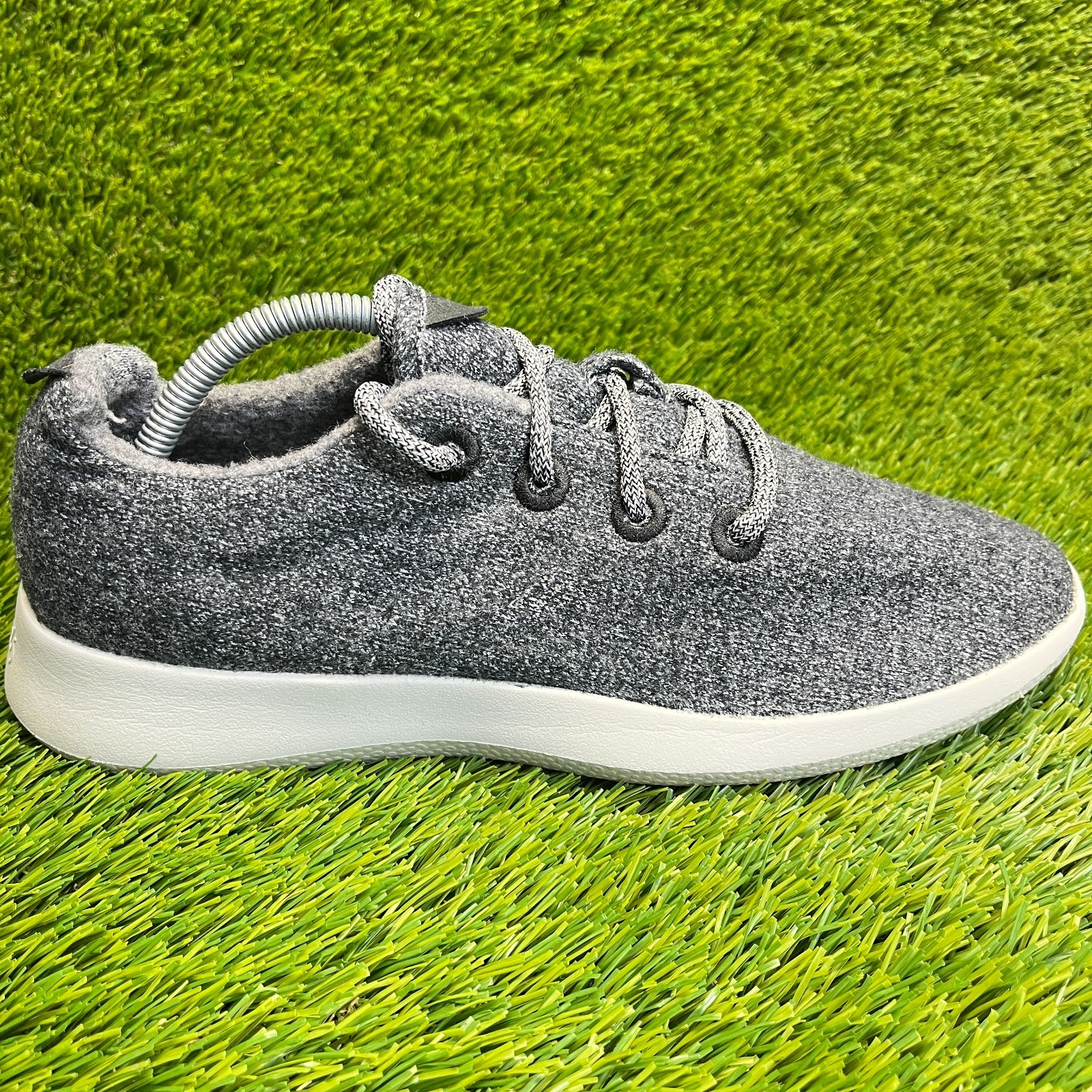 SAOLA Scarpe da corsa sportive Allbirds lana runner grigio naturale da uomo taglia 10 sneakers