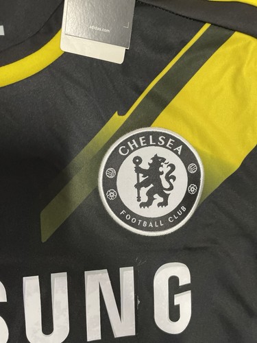 Adidas Chelsea FC 3rd Jersey Black/Green 2012-13 Size S Men’s Only - Picture 4 of 9