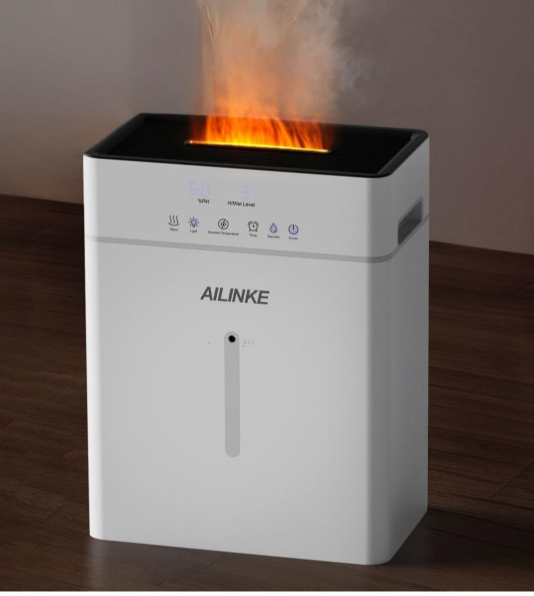S For Large Room Bedroom, Cool And Warm Mist Humidifier 10l/