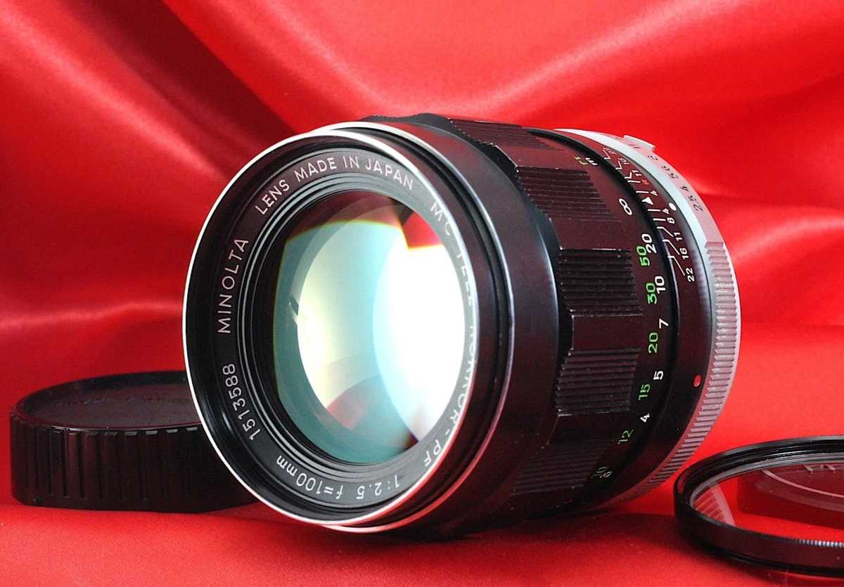 Minolta 100mm f/2.5 Camera Lenses for sale | eBay