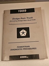 1999 Dodge Ram Pick-up Truck OEM Power Train Diagnostic Service Repair Manual AC