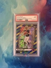 2024 Caleb Williams Prizm Blue Yellow Green PSA 9