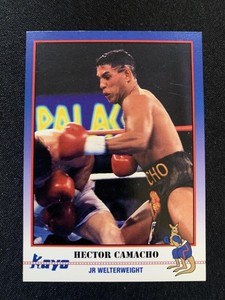 hector camachoカマチョ 直筆サインカード インスクリプション入り hector camachoカマチョ 直筆サインカード インスクリプション