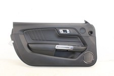 2015-2023 Ford Mustang Coupe Black Leather Left Door Panel Oem So6