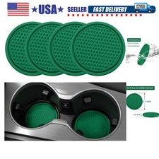 Car Cup Coaster, 4PCS Universal Non-Slip Cup Holders Embedded in Ornaments Co...