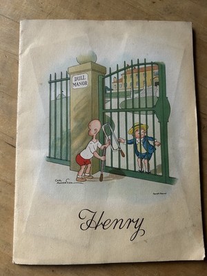 Vintage Kensitas Henry Zigarettenkarten 49 Karten im Album Carl Anderson 