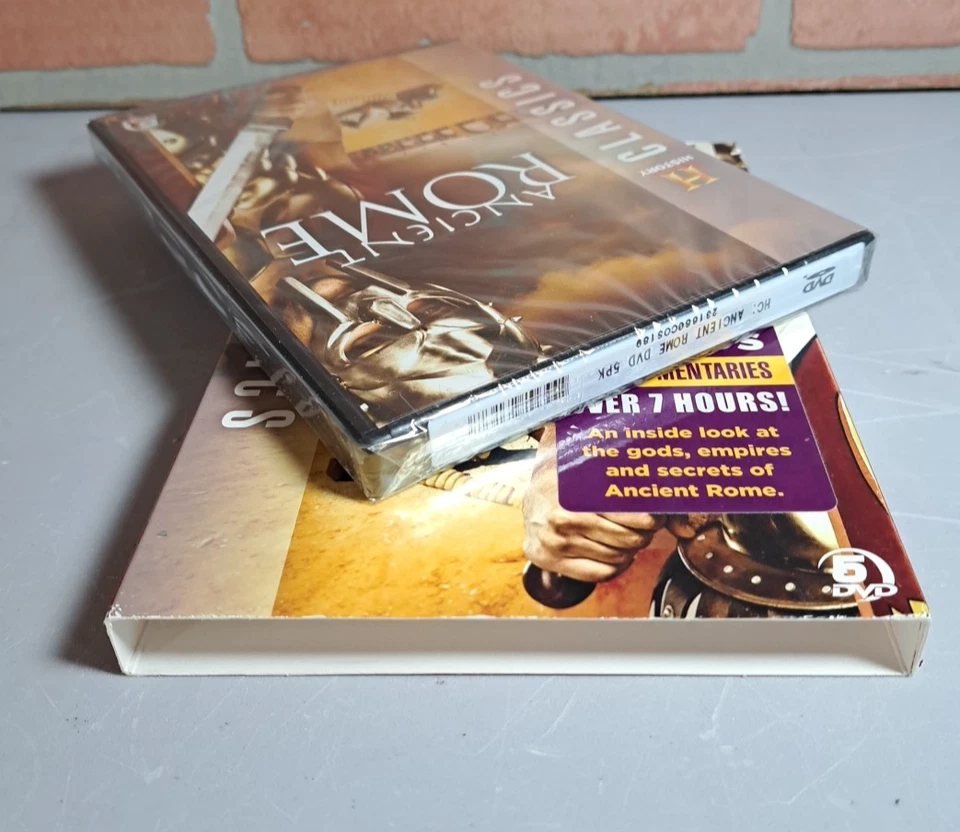 History Classics Ancient Rome (DVD, 5-Disc Set, 2010) New Sealed W/ Slipcover - Image 3 of 3
