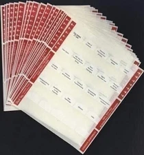 PRE-PRINTED TABS FOR FLORIDA STATE BUSINESS & FINANCE BOOK PACKAGE; TABS ONLY