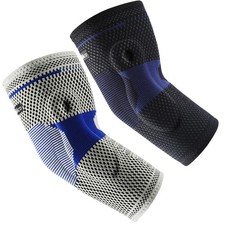 Elbow Brace Compression Sleeve with Silicone Pads for Tennis Elbow Tendonitis