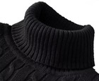 NWT Calvin Klein Turtleneck Pullover Sweater Vest Black Men's Size XL — photo 2