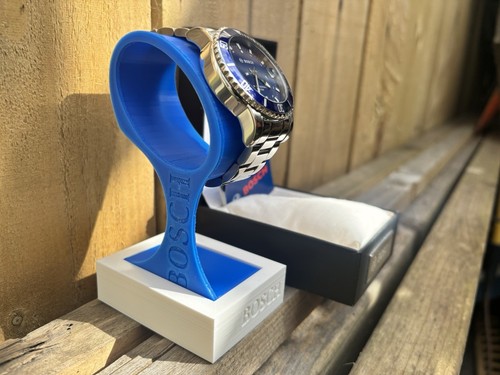 Bosch 80th Anniversary Watch with Original Box and Custom Made Display Stand. - Bild 6 von 19