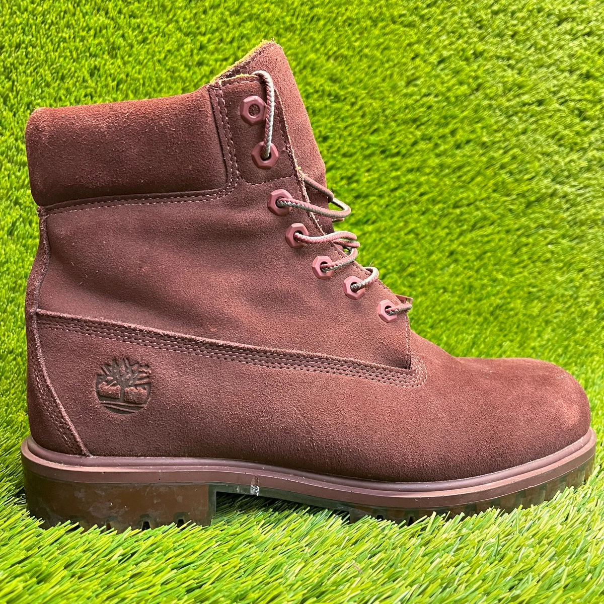 Timberland Men\'s Burgundy Red Suede Premium Waterproof 6”‎  Boots size 10.5 Timberland | Timberland Premium 6-Inch Boot - Burgundy  main image 2