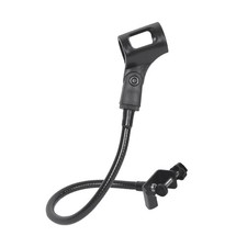 360 Degree Flexible Gooseneck Microphone Stand Adjustable Desk Mic Boom Arm S...